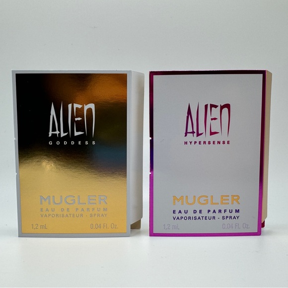 Mugler Alien Mini Hypersense Goddess Travel Sample Size Spray Wallet Pouch - Picture 7 of 13